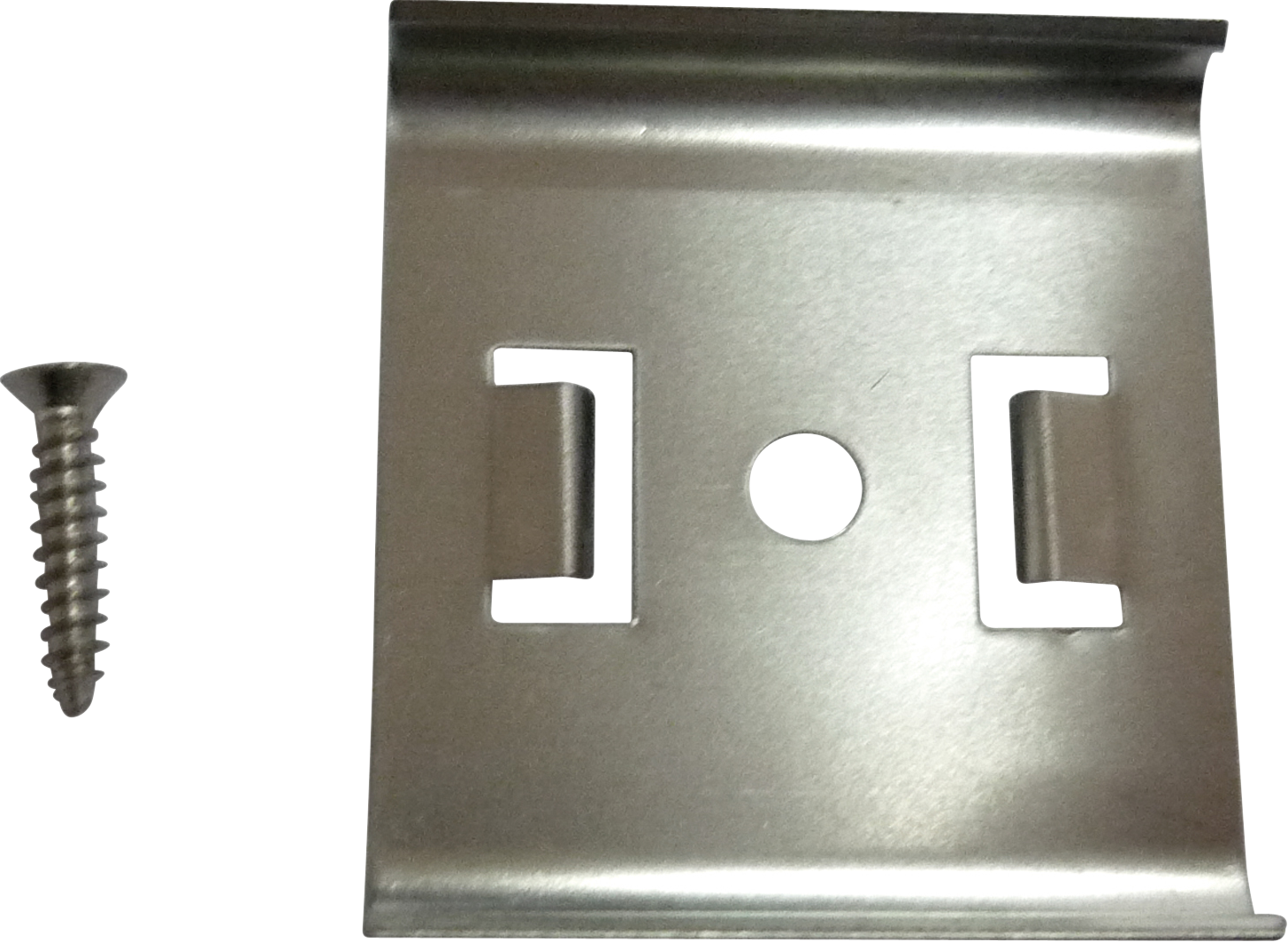 Metal Mounting Clip Comes With 2 X Screws For Flat LED Strip - LEDFCLIP 