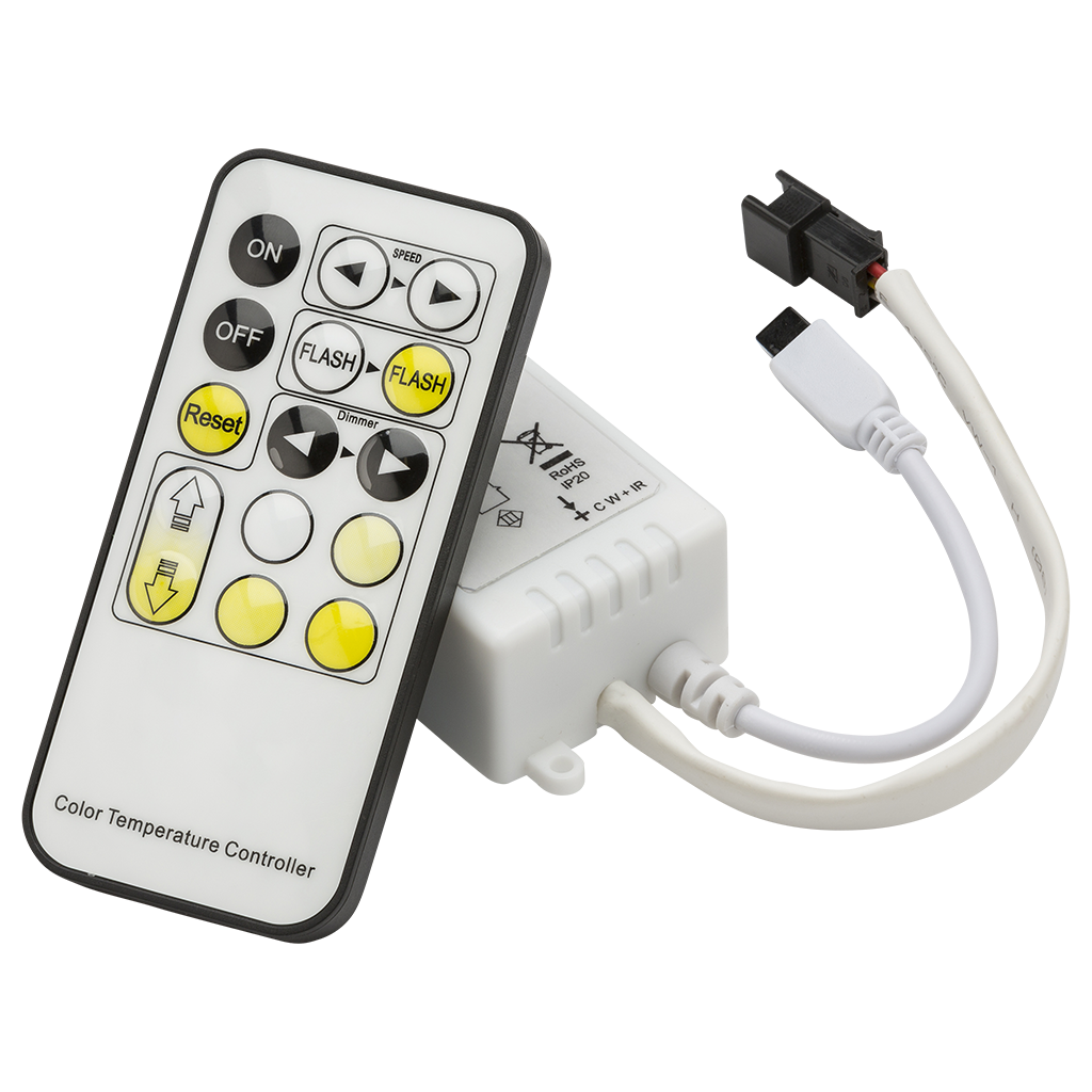 12V / 24V IR Controller And Remote - CCT - LEDFR2 