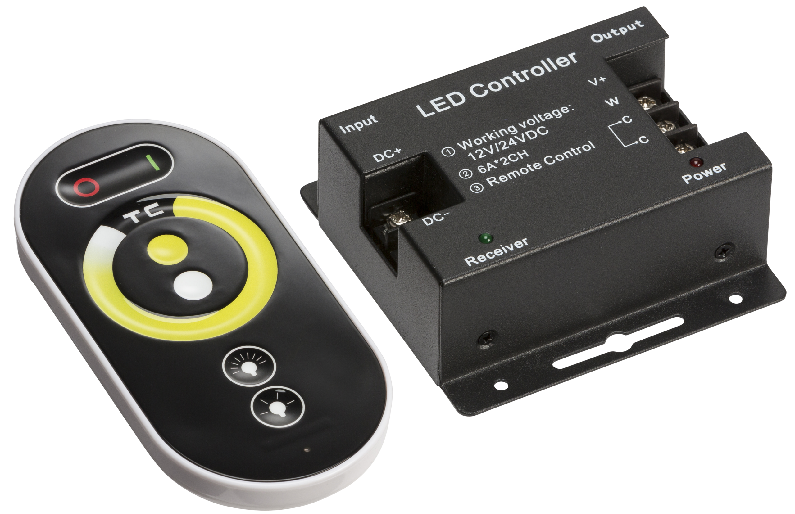 12V / 24V RF Controller And Touch Remote - CCT - LEDFR8 