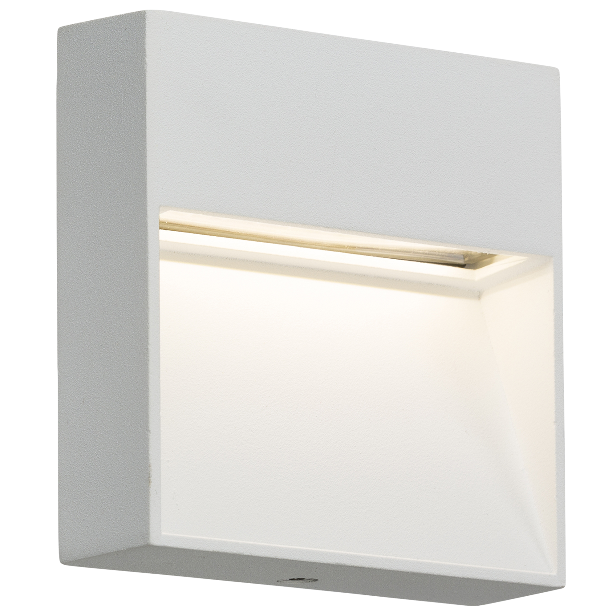 230V IP44 4W LED Square Wall /Guide Light - White - LWS4W 