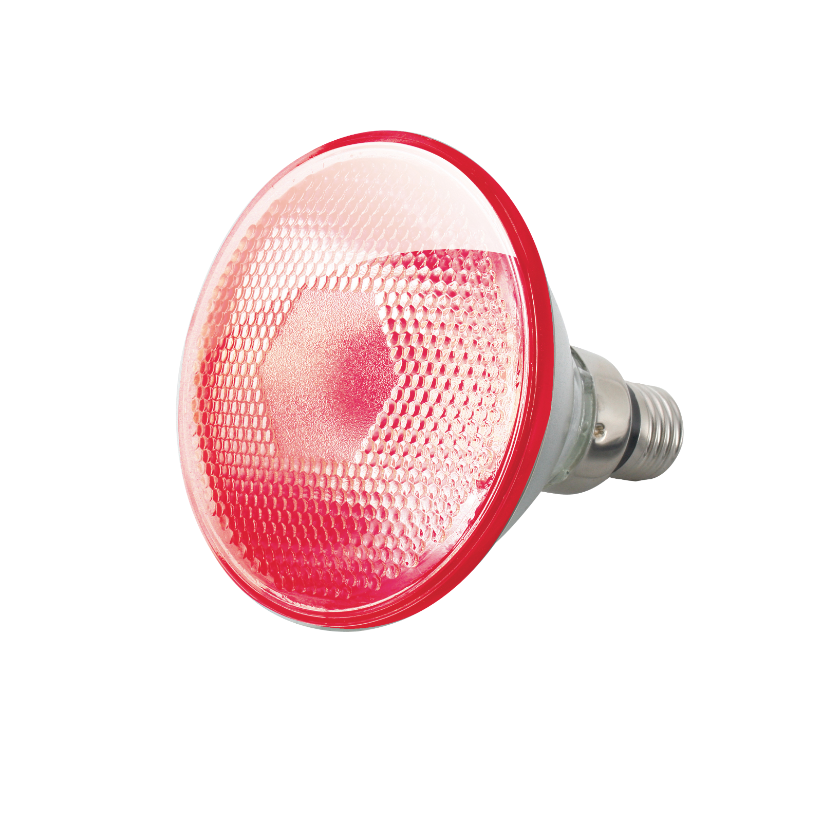 230V 80W E27 Energy Efficient PAR38 Lamp Red - PAR3880R 
