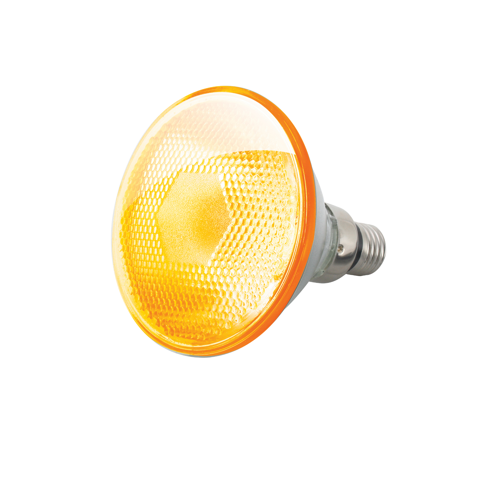230V 80W E27 Energy Efficient PAR38 Lamp Yellow - PAR3880Y 