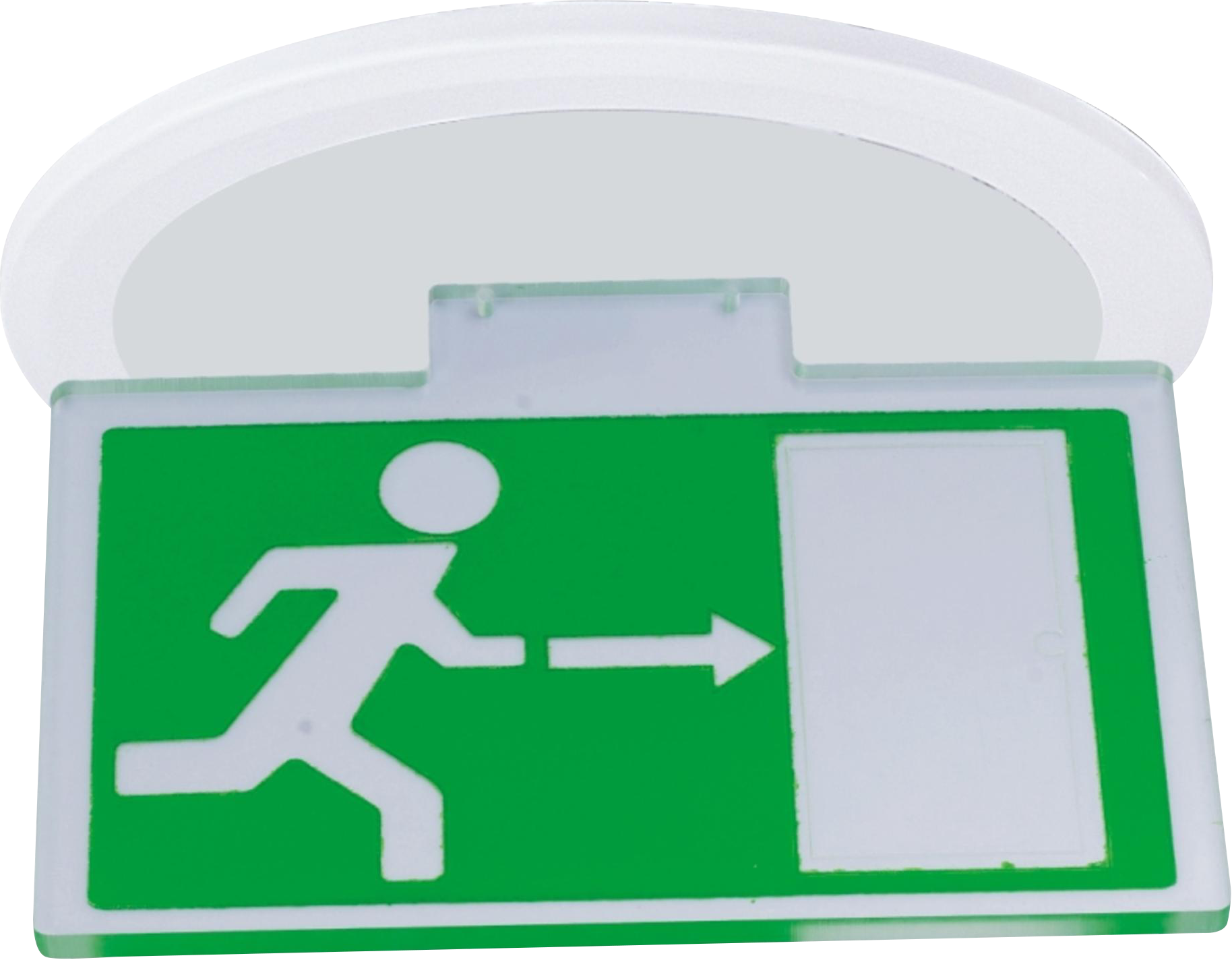 226mm Running Man Exit Sign Horizontal Accessory - PL226SIGN 