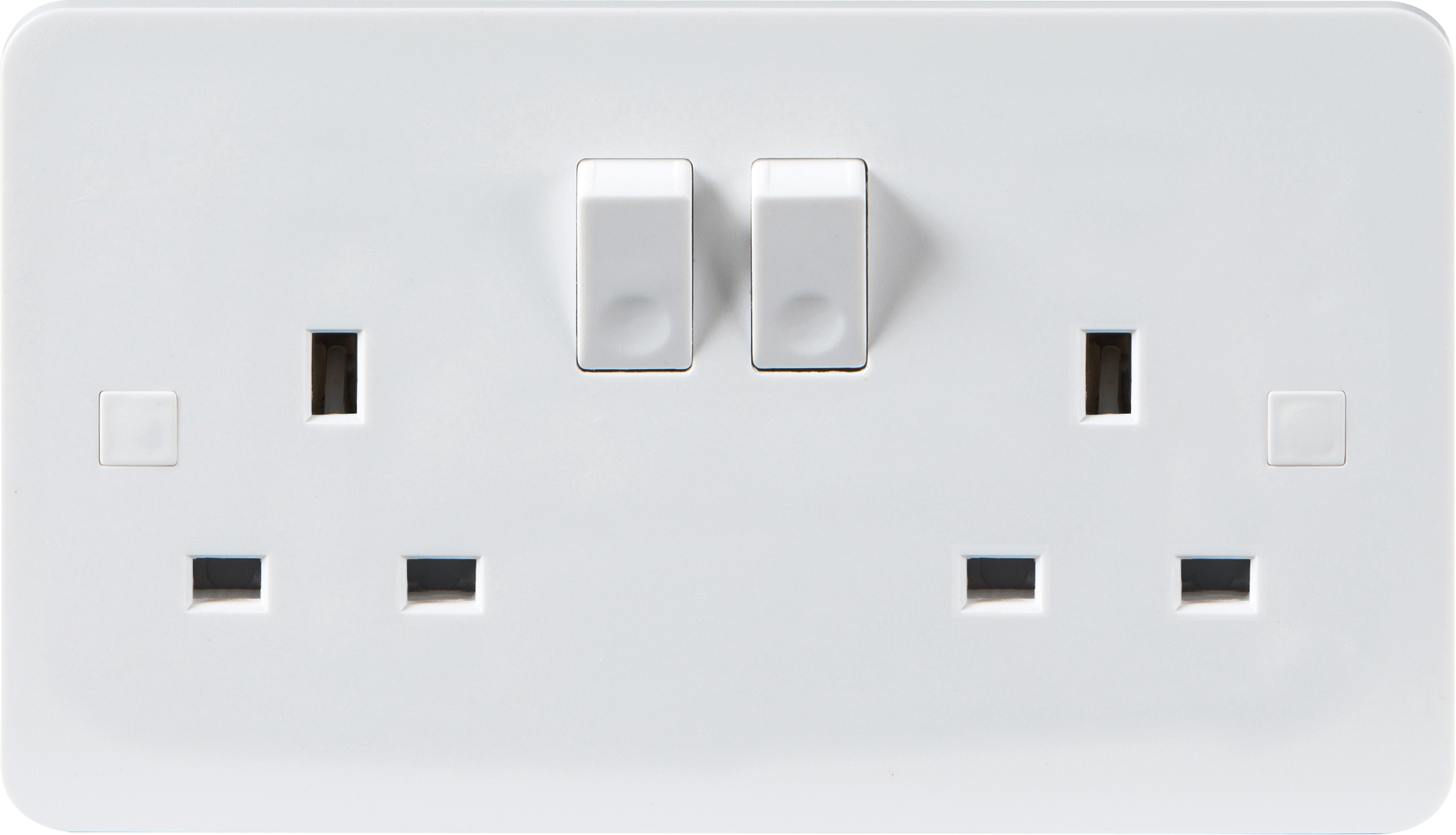 13A 2G DP Switched Socket - 4mm - PS9000 