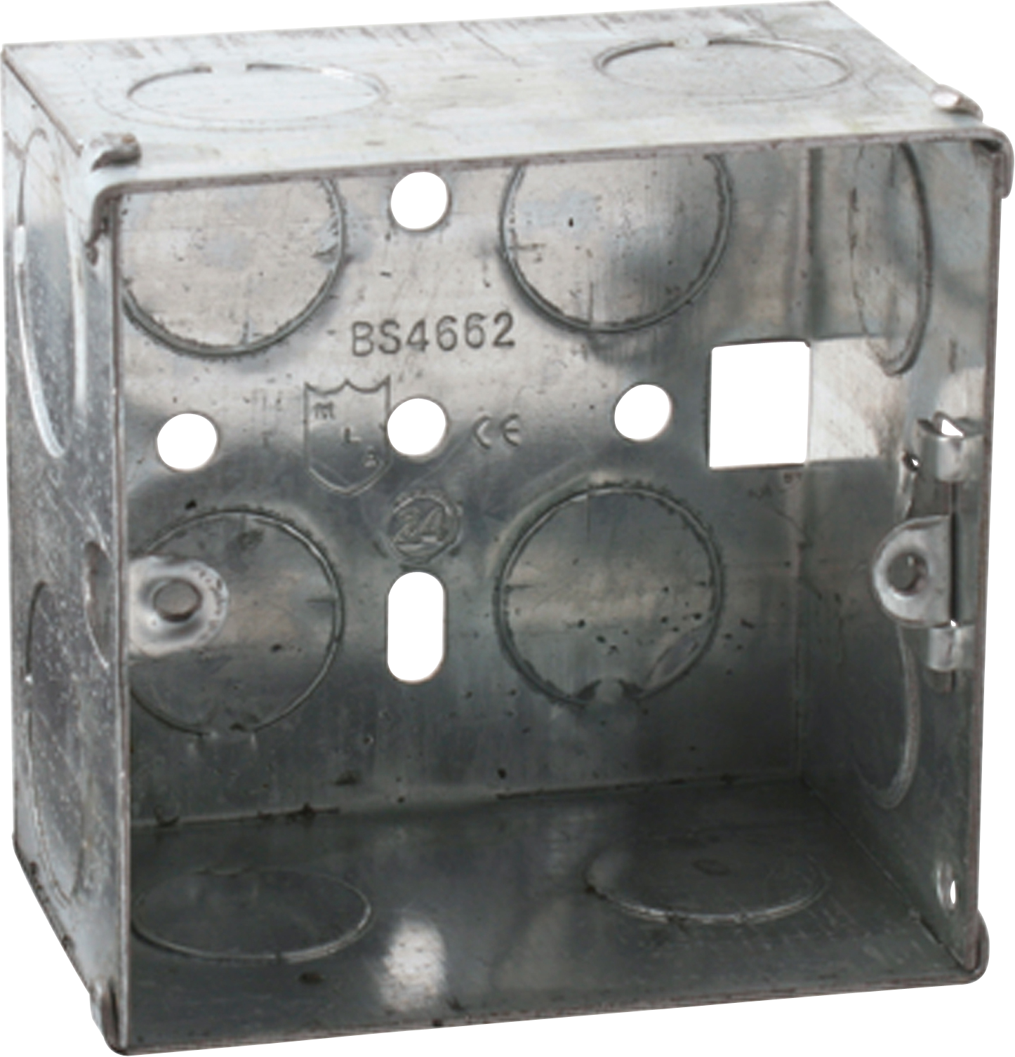 1G 47mm Galvanised Steel Box - SG147 