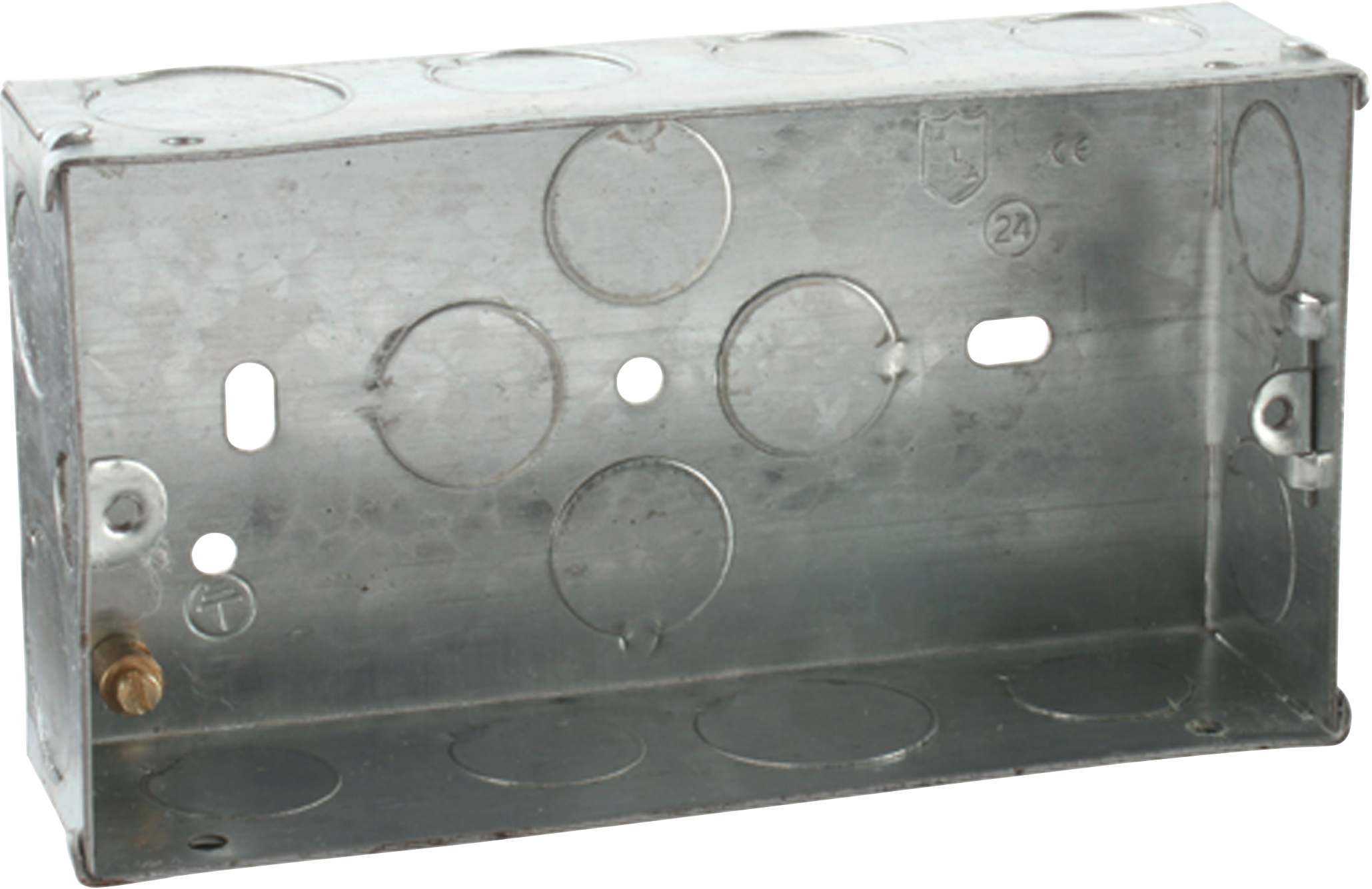 2G 35mm Galvanised Steel Box - SG235 