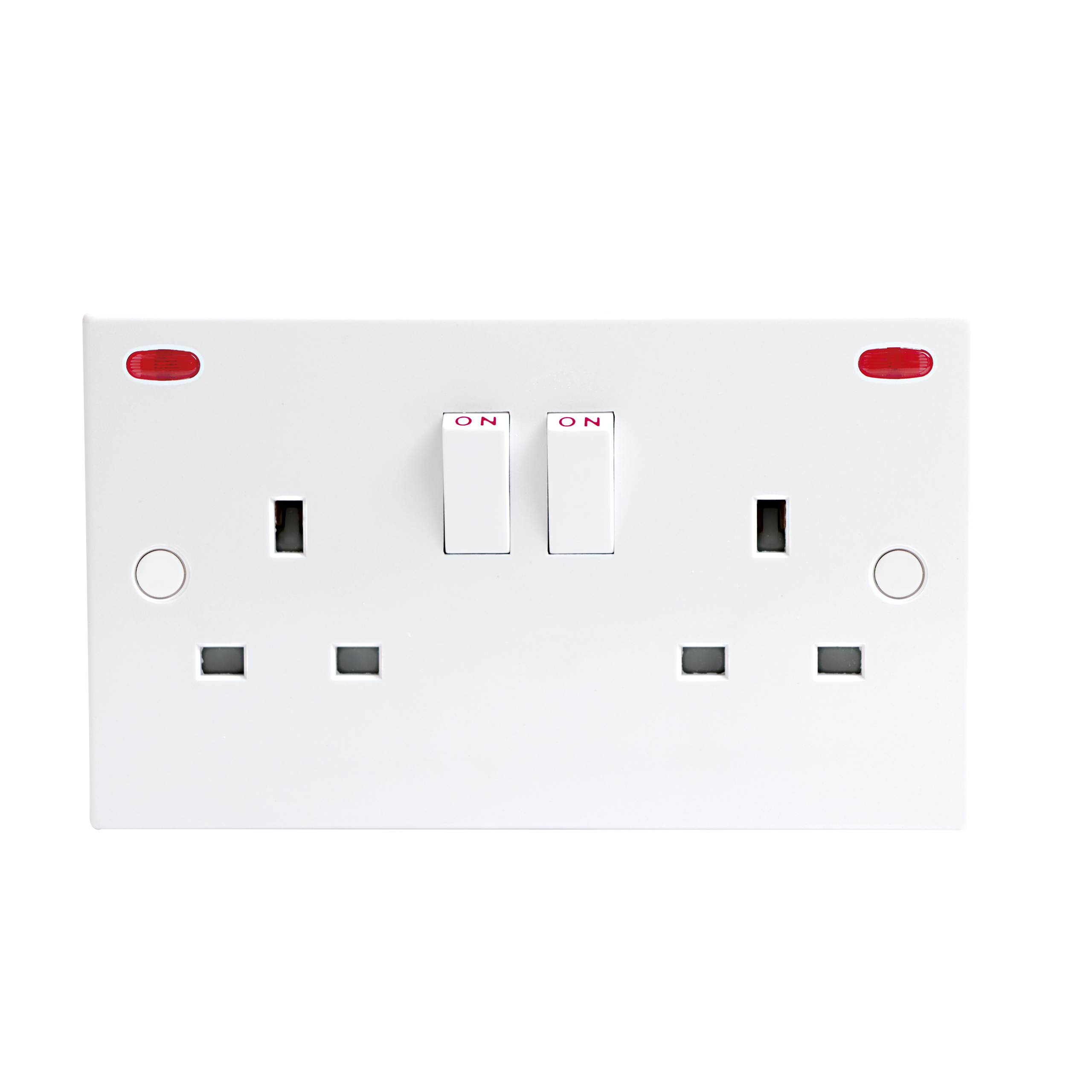 13A 2G DP Switched Socket With Neon - ST9000N 