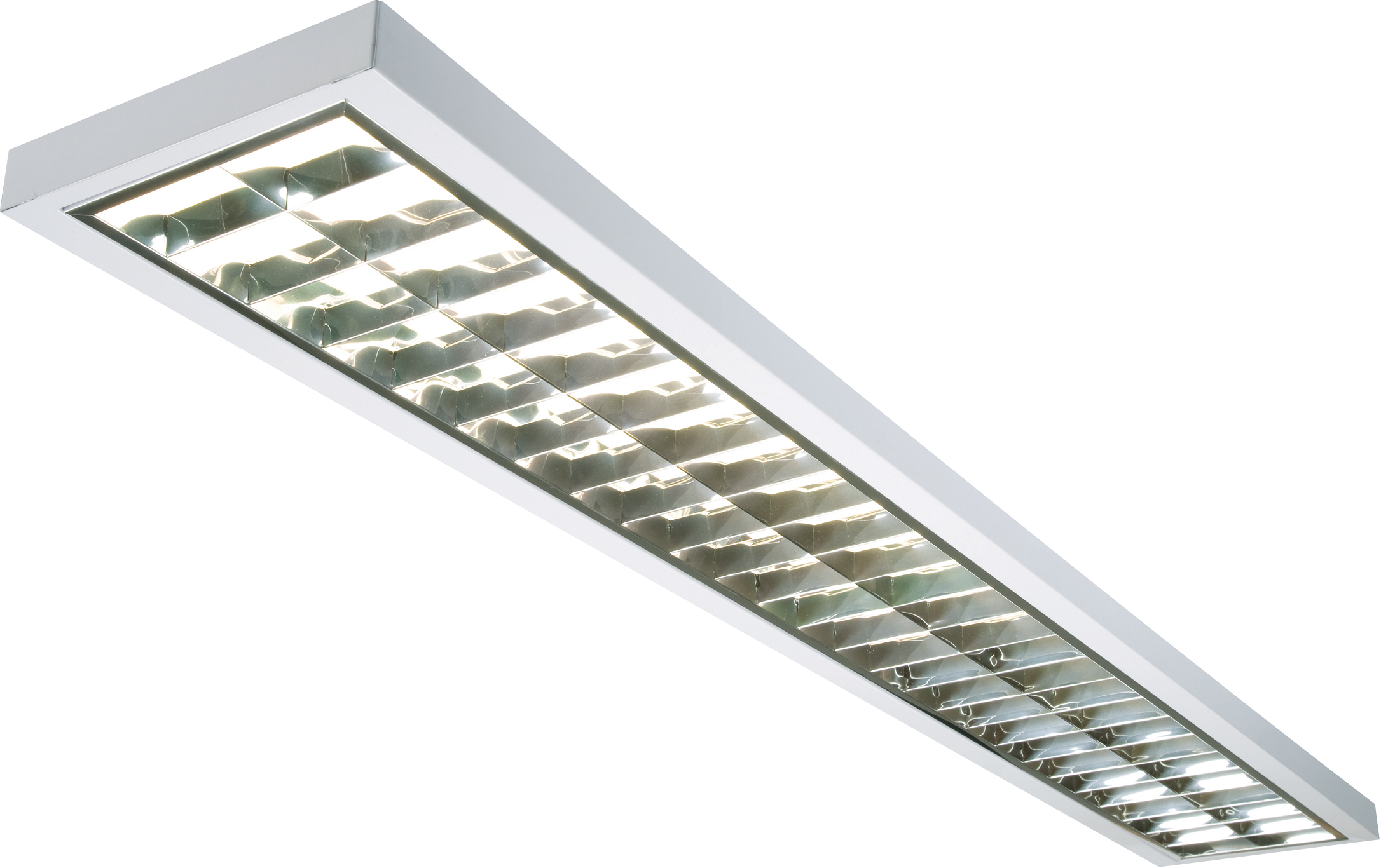 IP20 2x35W T5 Surface Mounted Fluorescent Fitting 1485x225x55mm - SURF235HF 