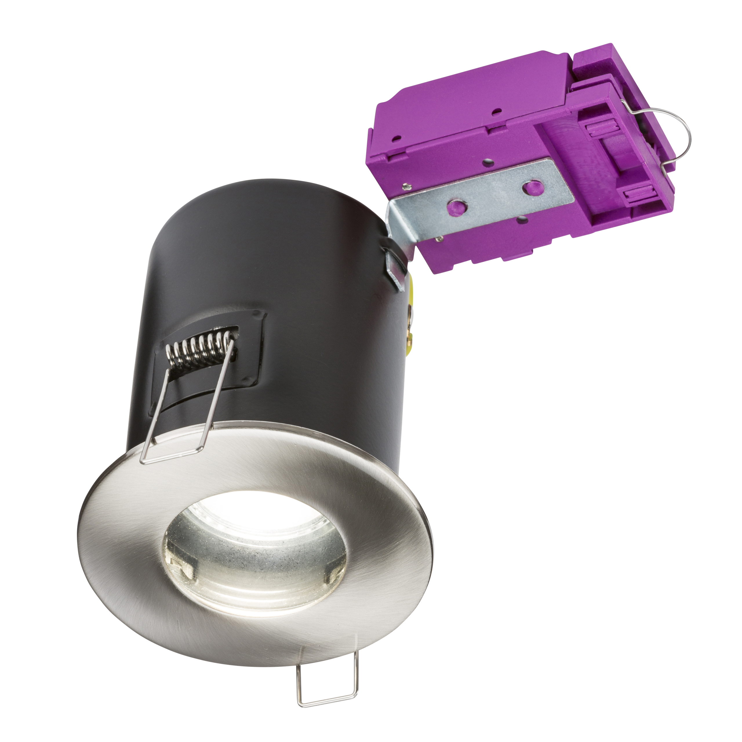 230V IP65 GU10 Fire-Rated Downlight Brushed Chrome - VFCIPBC 