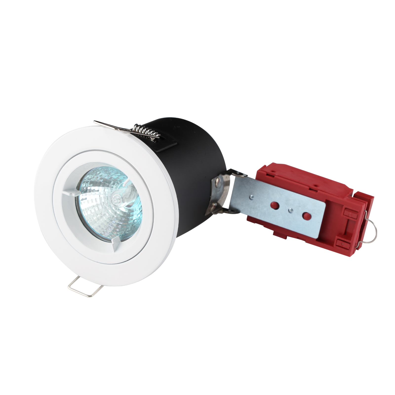 Fire-Rated Die-Cast LV Downlight 50mm White - VFRCL02W 