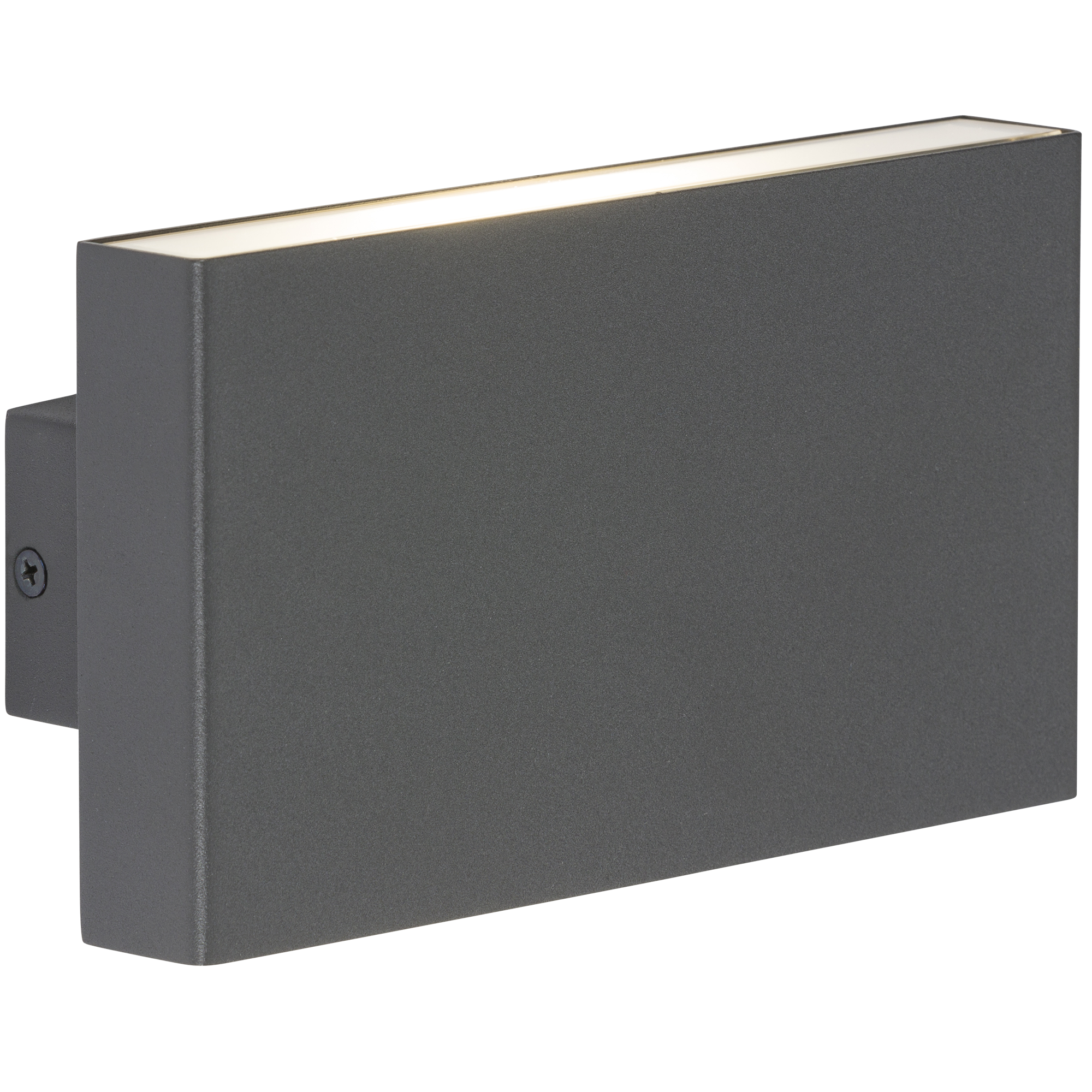 230V IP54 2x8W Up/Down LED Wall Light - Anthracite - WSM16A 