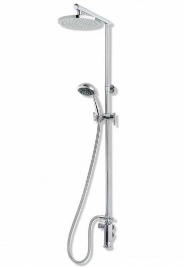 MX Atmos Shadow Thermostatic Inline Mixer With Diverter And Overhead - HLV - DISCONTINUED 