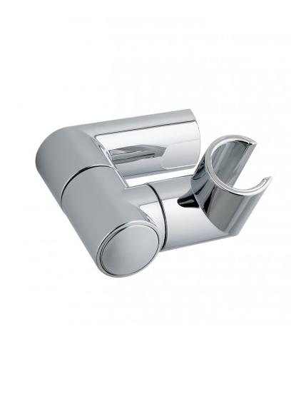 Adjustable Fixed Wall Bracket Oval Chrome (Packed) - RHH