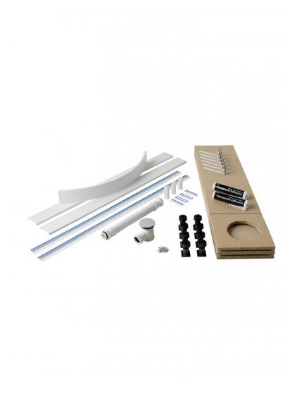 Universal 50mm Easy Plumb Kit with Wood (Unpacked) - WAQ