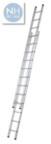 Arrow Double Extension Ladder 3.5m Class 3 95kg - ABR44035 