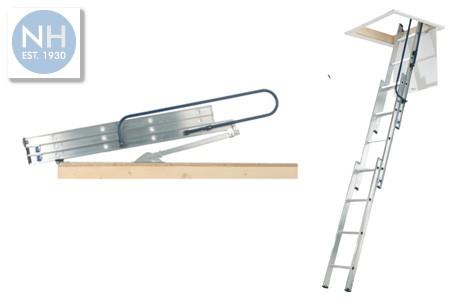 Werner 3 Section Easystow Loft Ladder - ABR76013 