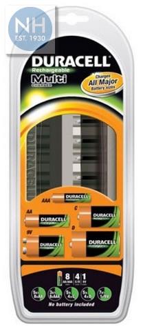 Duracell CEF22 Universal Charger To Suit AA,AAA,C,D,9V Batteries - DURCEF22 