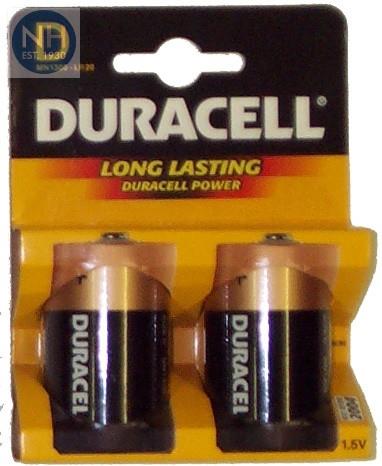 Duracell D Batteries Card of 2 - DURMN1300 