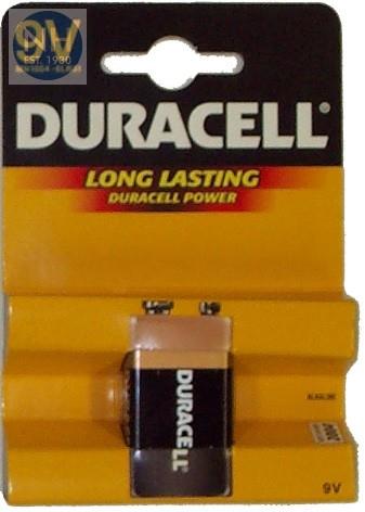 Duracell PP3 Batteries Card of 1 - DURMN1604 