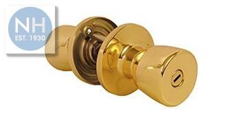 ERA 168-32 Brass Privacy Door Knob Set - ERA16832 