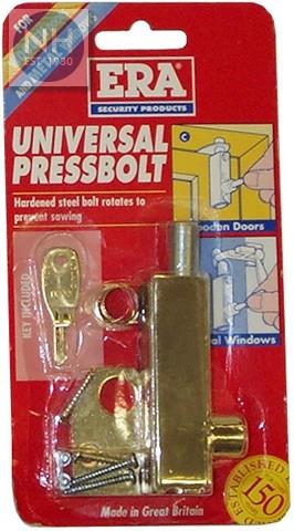ERA 806-32 Brass Door Pressbolt - ERA80632 