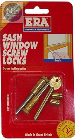 ERA 826-32 Sash Window Screw Locks - ERA82632 