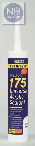 Everbuild 175 Universal Acrylic White C3 - EVE175WE 