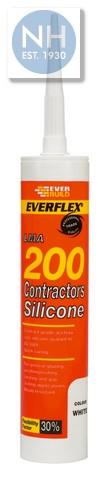 200 Contractors Silicone Black 295ml - EVE200BK 