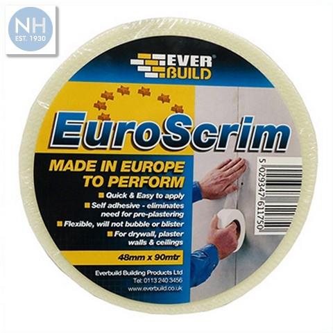 Everbuild 48mm Euro Scrim Tape Euro Scrim - EVE2EURO48 