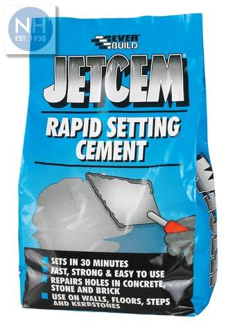 Everbuild Jetcem Rapid Set Cement 3kg - EVEJETCEM3 