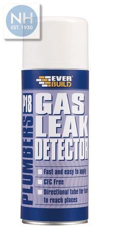 P18 Plumbers Gas Leak Detector 400ml - EVEP18GASLEAK 