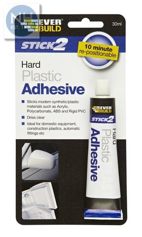Stick2 Hard Plastic Adhesive 30ml - EVES2HARD 