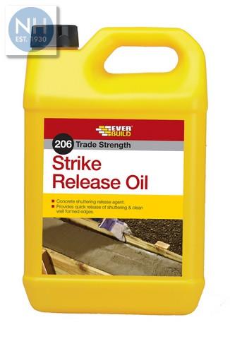 Everbuild 206 Strike Release Oil 5L - EVESTRIKE5 