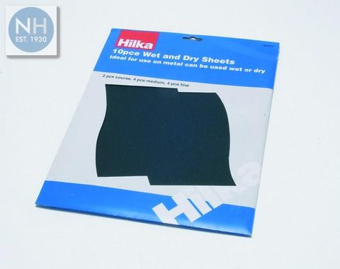 Hilka 68902010 Wet and Dry Sheets 10pc - HIL68902010 
