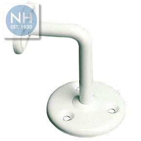 Single Handrail Bracket White 67mm - HNH67325WH 