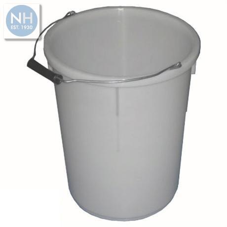 White Plasterers Bucket 10L - HNHPLASTER 
