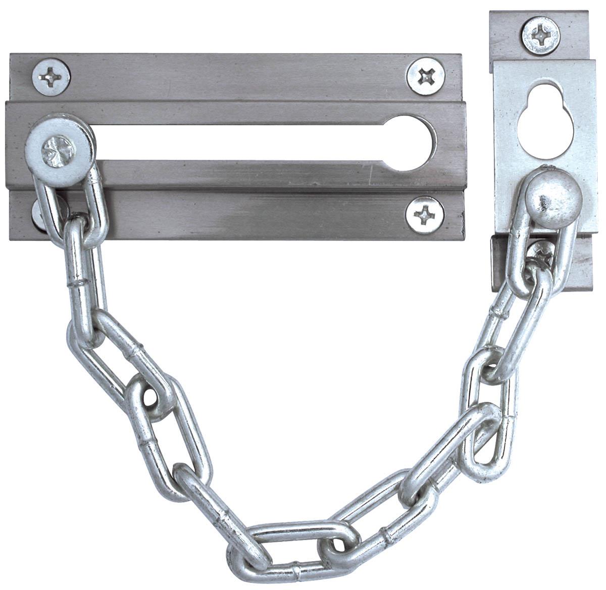 Securit B1621 Loose Chrome Door Chain 80mm - MPSB1621BULK 