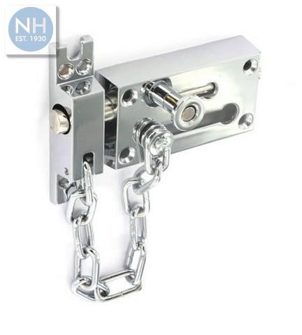 Securit S1637 80mm Door chain and bolt CP - MPSS1637 