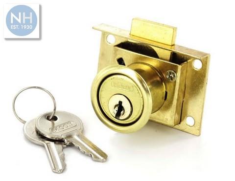 Securit S1678 50mm Drawer lock 2 keyed EB - MPSS1678 
