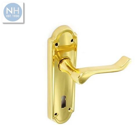 Securit S2800 170mm Henley brass lock furn - MPSS2800 