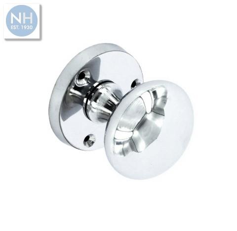 Securit S2927 60mm Chrome mortice knobs - MPSS2927 