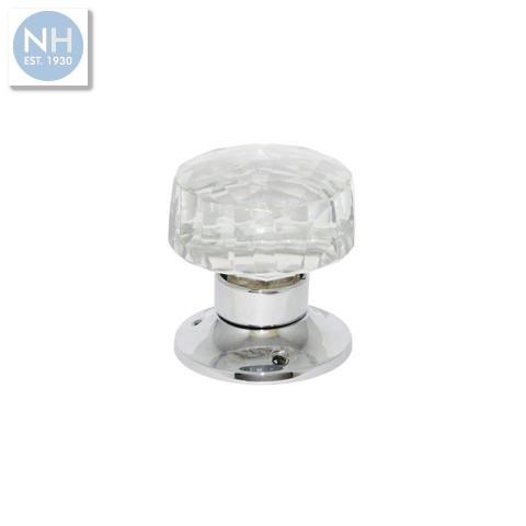 Securit S3290 60mm Glass mortice knobs CP - MPSS3290 
