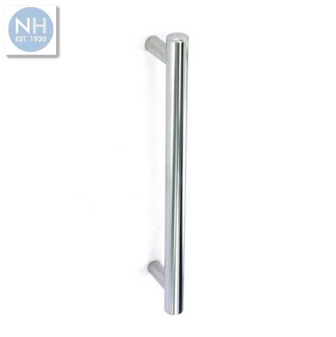 Securit S3651 128mm Bar pull handle CP - MPSS3651 