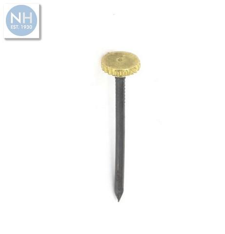 Securit S6205 Brass headed picture pins - MPSS6205 