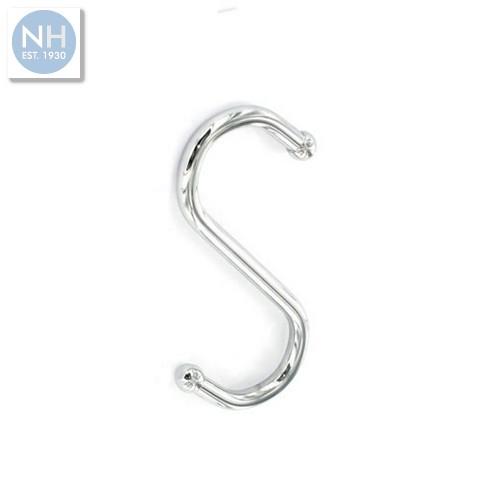 Securit S6322 80mm S hooks with ball tip C - MPSS6322 