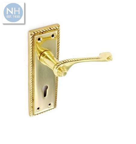 Securit S7100 145mm Georgian lock handles - MPSS7100 