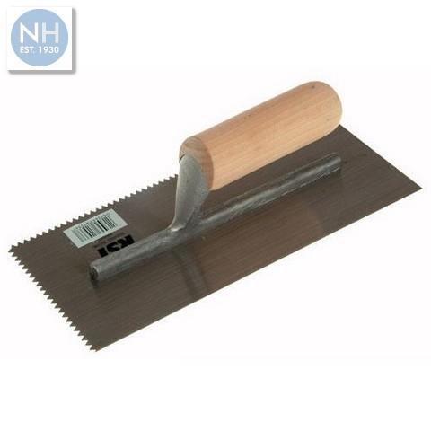 RST RTR153DS NOTCHED FINISHING TROWEL 6MM - RSTRTR153DS 