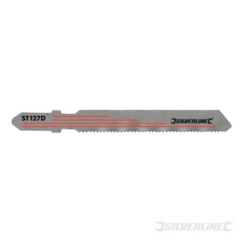 Silverline 117664 Jigsaw Blades ST127D 10pk 100mm Metal - SIL117664 