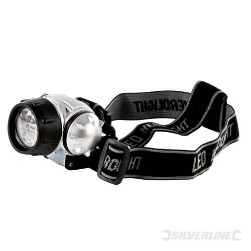 Silverline 140079 Headlamp 12 LED 12 LED - SIL140079 