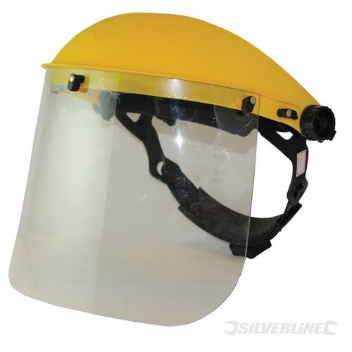 Silverline 140863 Face Shield and Visor Clear - SIL140863 